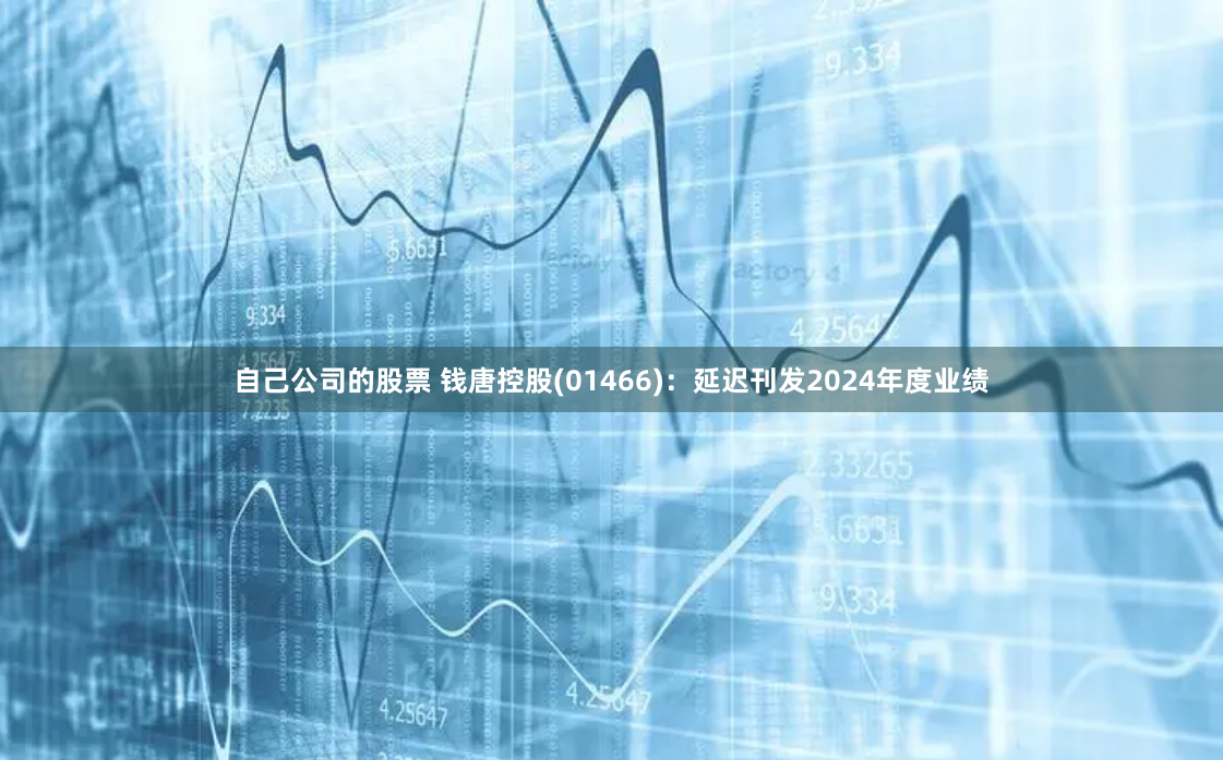 自己公司的股票 钱唐控股(01466)：延迟刊发2024年度业绩